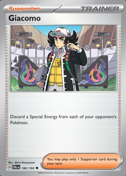 Giacomo #182 - Pokemon Paldea Evolved