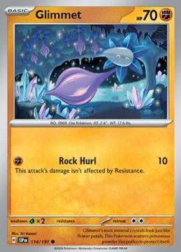 Glimmet #114 - Pokemon Surging Sparks