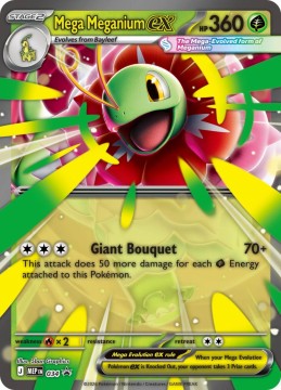 Mega Meganium EX #34 - Pokemon Promo
