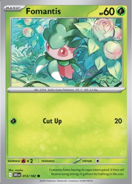 Fomantis #13 - Pokemon Destined Rivals