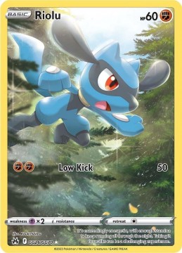 Riolu #GG26 - Pokemon Crown Zenith