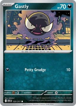 Gastly #123 - Pokemon Ascended Heroes