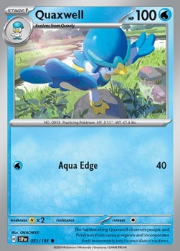 Quaxwell #51 - Pokemon Surging Sparks