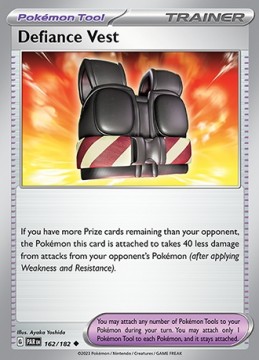 Defiance Vest #162 - Pokemon Paradox Rift