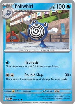 Poliwhirl #42 - Pokemon Twilight Masquerade