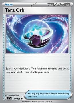 Tera Orb #189 - Pokemon Surging Sparks