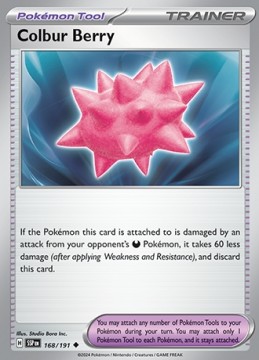 Colbur Berry #168 - Pokemon Surging Sparks
