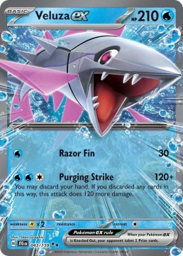 Veluza EX #43 - Pokemon Journey Together 