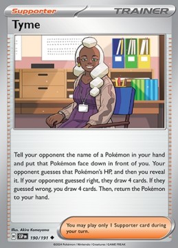 Tyme #190 - Pokemon Surging Sparks