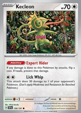 Kecleon #150 - Pokemon Surging Sparks