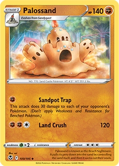 Palossand #100 - Pokemon Silver Tempest