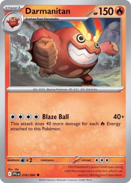 Darmanitan #16 - Pokemon Phantasmal Flames