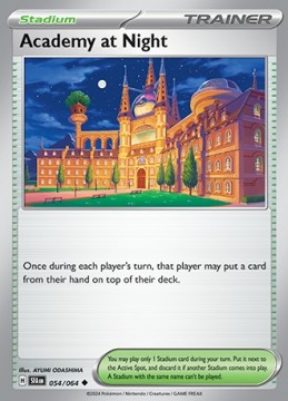 Academy at Night #54 - Pokemon Shrouded Fable
