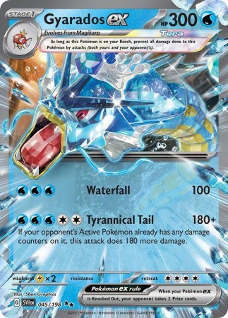 Gyarados EX #45 - Pokemon Scarlet & Violet 